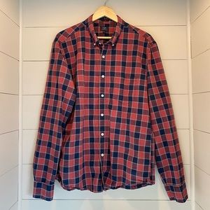 J Crew slim heather cotton shirt
